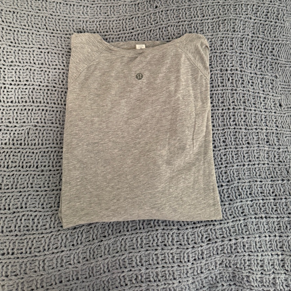 Light Grey Lululemon Long Sleeve